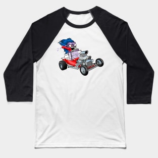 Hot Roddin' Baseball T-Shirt